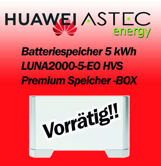 Huawei Luna 2000-5-E0 5kwh Batteriemodul Speicher Sun 2000