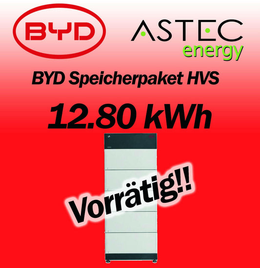 BYD Speicher 5x 2,56 kWh HVS 12.8 Bat. BCU BOX BYD