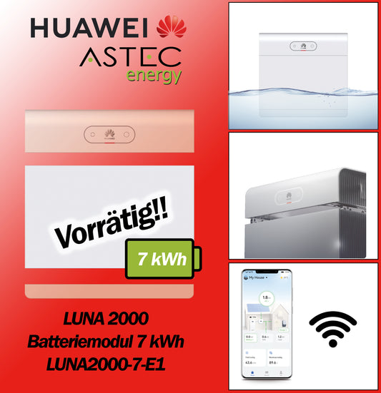 Huawei LUNA2000-7-E1 Speicher Batterie Luna E1 Akku - Batteriemodul 7kW