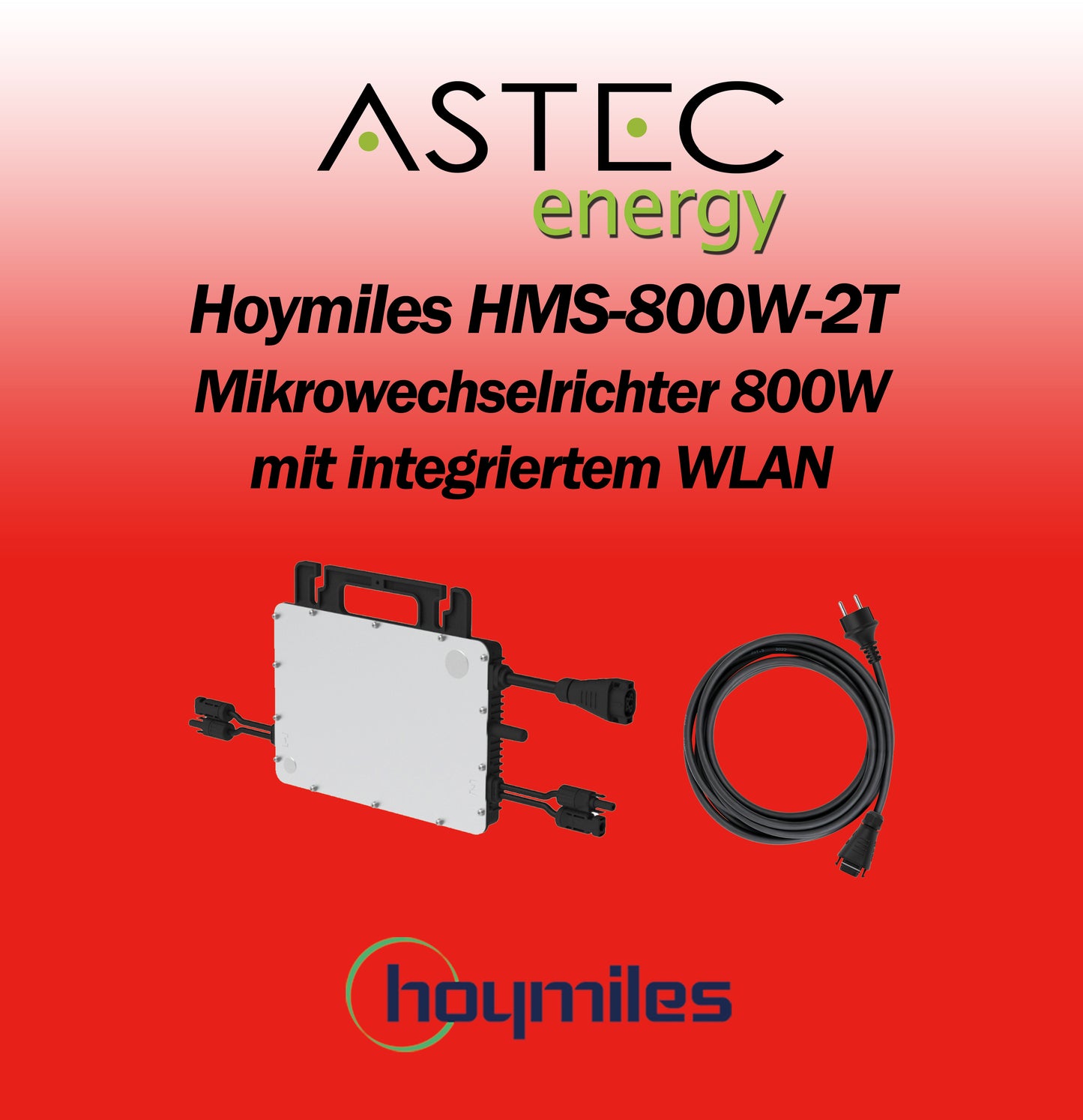 Hoymiles HMS-800W-2T Mikrowechselrichter mit WiFi integriert